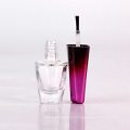 Manufacturer Customized Empty 10ml Clear Nail Polish Bottle Glass with brush and cap